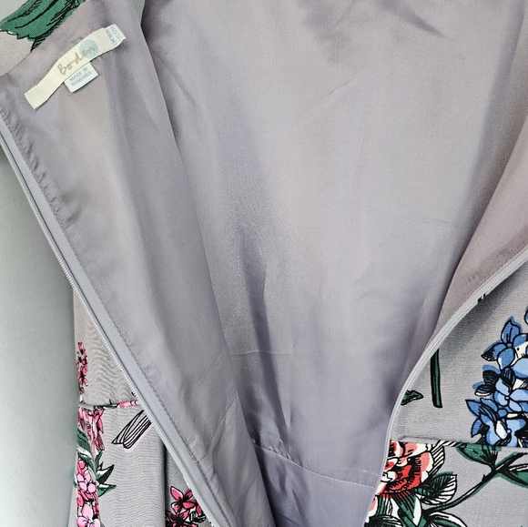 Boden Sleeveless Dress Floral Lined Womens Size 12R - Picture 4 of 9